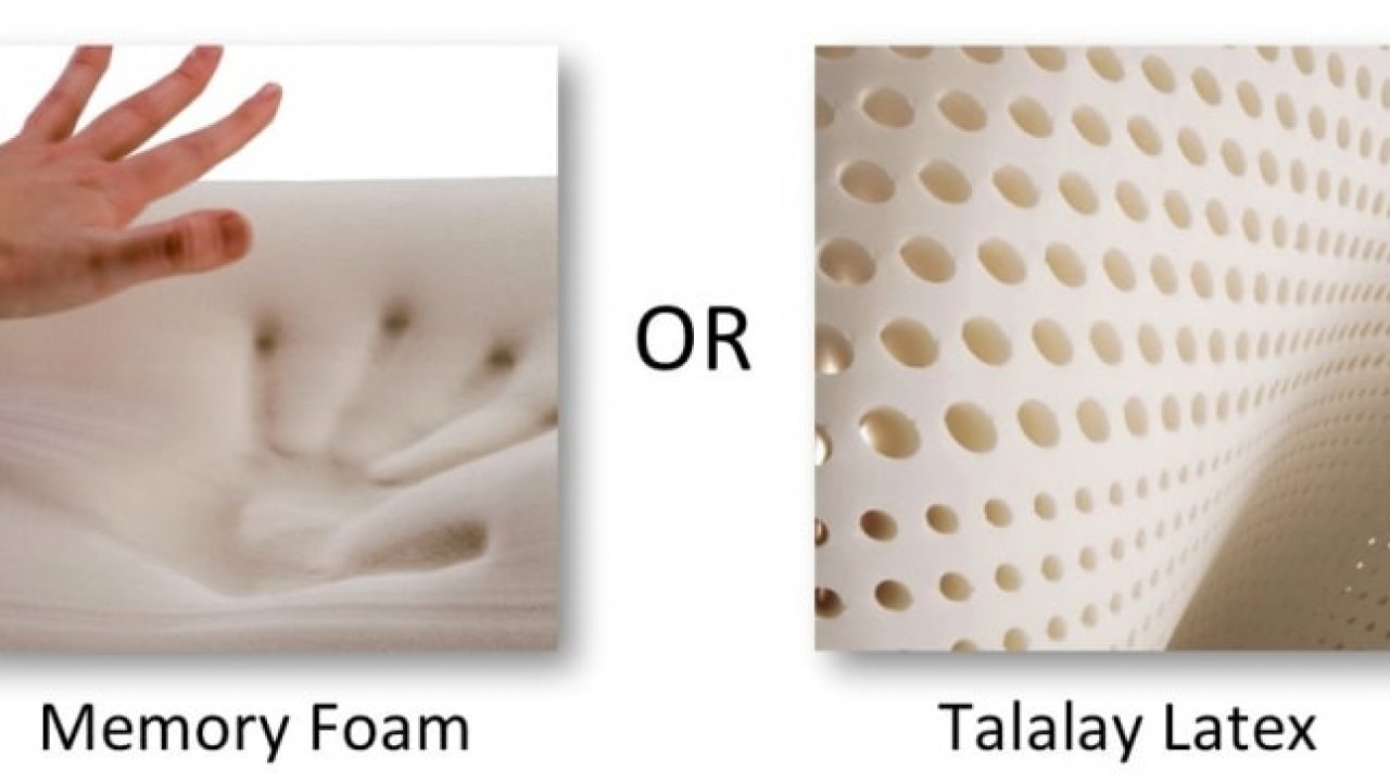 latex or foam